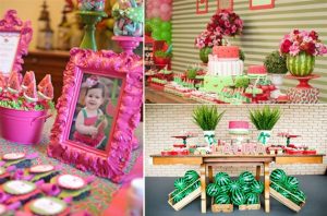 watermelon-theme-kids-birthday-party